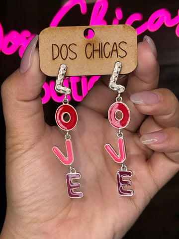 love earrings