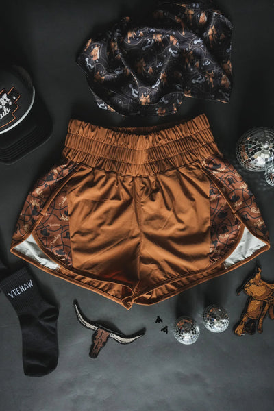 Short Rounds Saddle Shorts