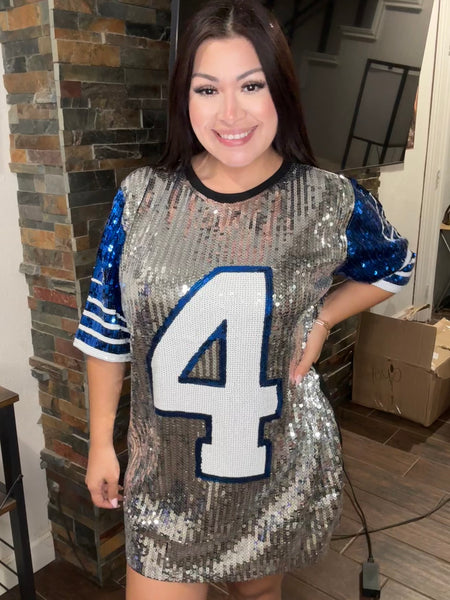 Dak Sequin Tee Dress