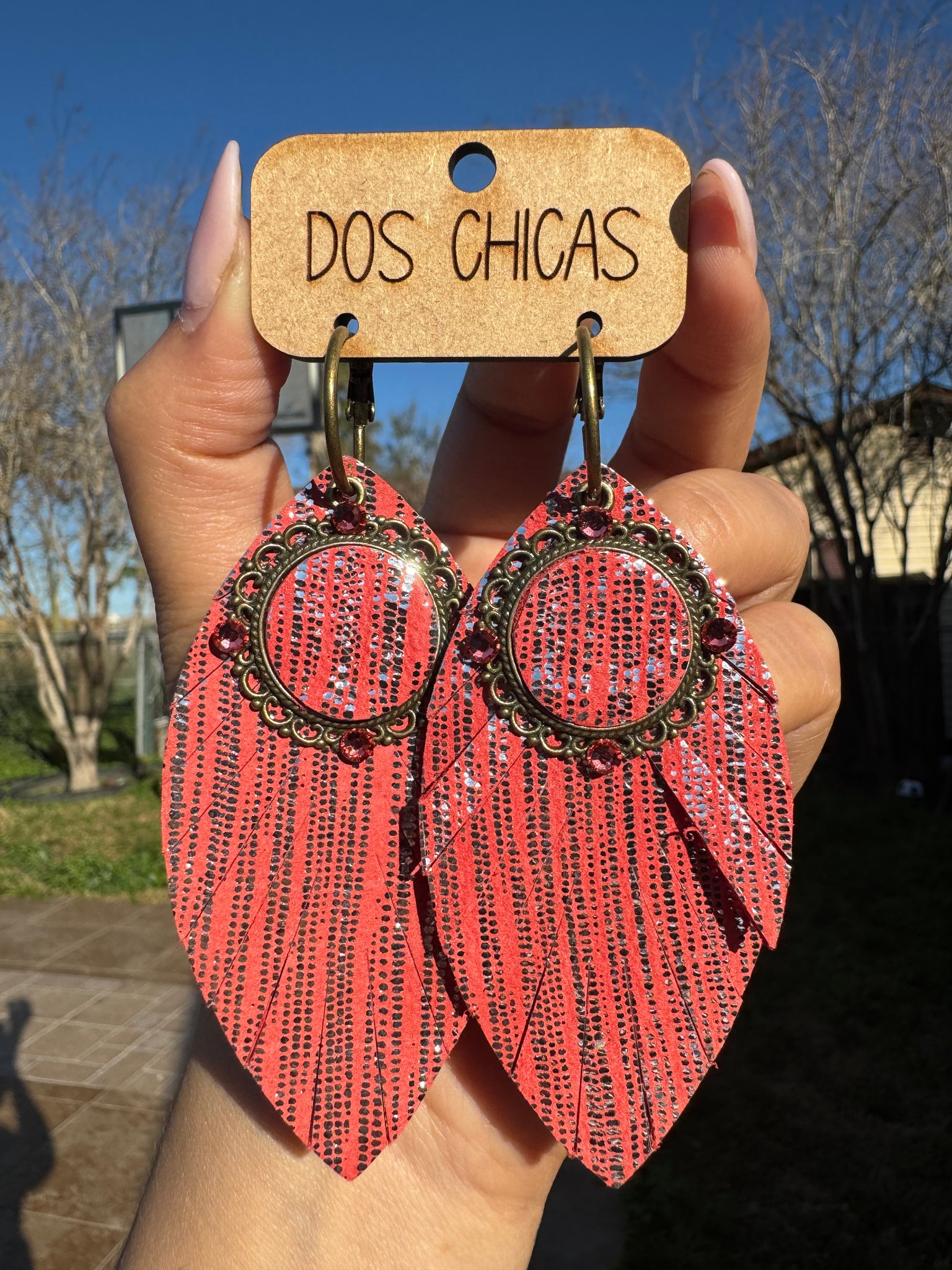 Scarlett Handmade Earrings by Dos Chicas