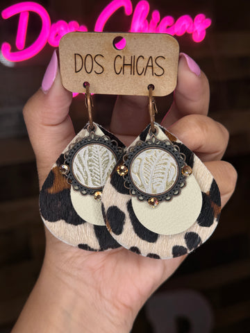7 in 1 Handmade Earrings by Dos Chicas MEDIUM