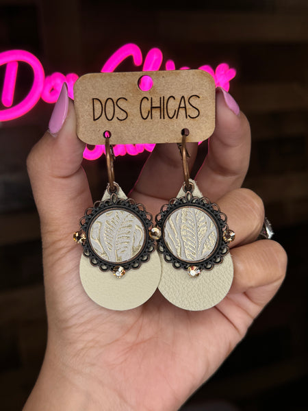 7 in 1 Handmade Earrings by Dos Chicas MEDIUM