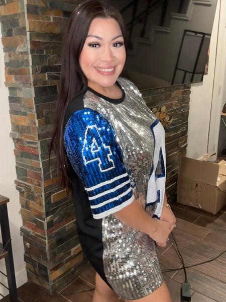 Dak Sequin Tee Dress