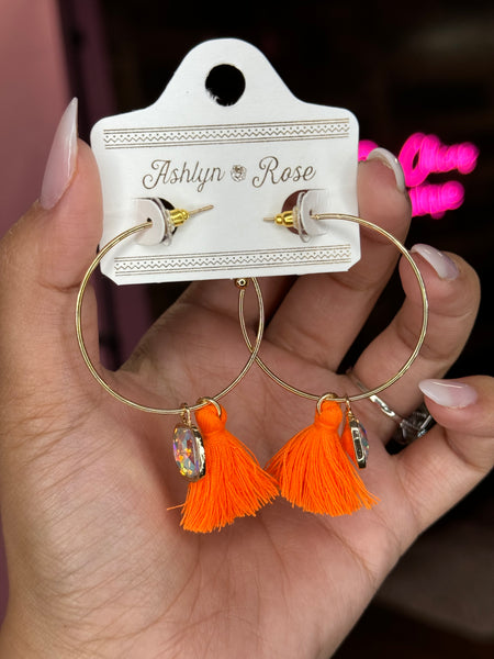 Orange Summer Hoops