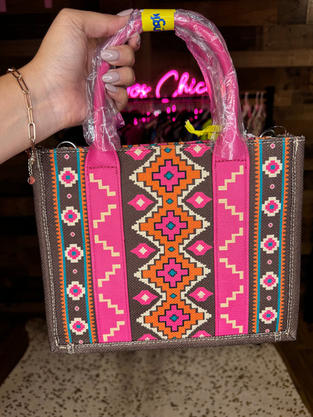 Pink Wrangler Tote Small